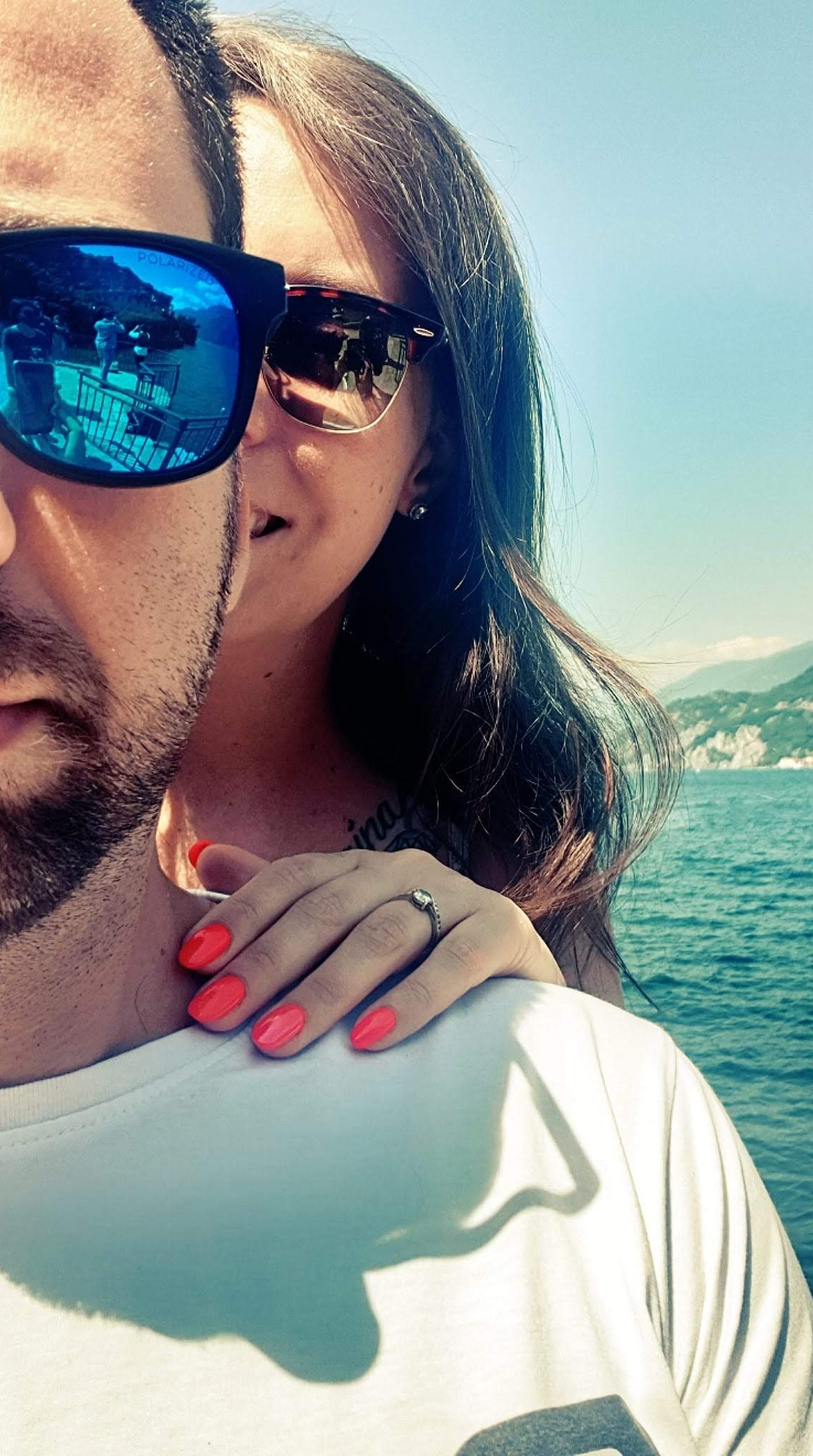 Elena e Sandro al mare